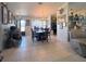 Open dining area with kitchen view and western decor at 6403 63Rd E Ave, Palmetto, FL 34221