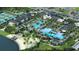 Resort-style amenities including pools, beach area, and tennis courts at 11277 Boundless Ter, Venice, FL 34293