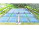 Community pickleball courts with multiple well-maintained courts at 5312 Mary St, Zephyrhills, FL 33542