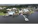 Stunning clubhouse with pool and dock access on the waterfront at 5314 Golden Isles Dr, Apollo Beach, FL 33572
