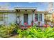 Front view of a modest home with a porch at 7313 Clayton Rd, Brooksville, FL 34601