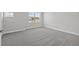 Bright bedroom with carpet and a window view at 1532 Gopher Loop, Tarpon Springs, FL 34689