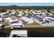 Community overview showing various mobile homes with water access at 162 S Saint Thomas Cir, Apollo Beach, FL 33572