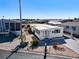 Single wide home with paved driveway and mailbox at 162 S Saint Thomas Cir, Apollo Beach, FL 33572