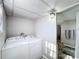 Bright laundry room with washer and dryer included at 162 S Saint Thomas Cir, Apollo Beach, FL 33572