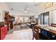 Open concept living area with dining and kitchen visible at 2044 Sheffield Ct, Oldsmar, FL 34677