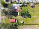 Overhead view of property, showing buildings and surrounding land at 6106 Hartford St, Tampa, FL 33619