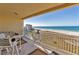 Spacious balcony boasting stunning ocean and beach views at 1200 Gulf Blvd # 1104, Clearwater Beach, FL 33767