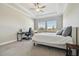 Bright bedroom with a workspace and large windows at 21291 Snowy Orchid Ter, Land O Lakes, FL 34637