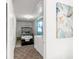 Laundry room with golf cart, washer, and dryer at 2232 Greenwich Dr # 56, Sun City Center, FL 33573
