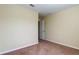Simple bedroom with neutral walls and carpeted floors at 31225 Claridge Pl, Wesley Chapel, FL 33543