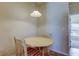 Small dining area with round table and chairs at 31225 Claridge Pl, Wesley Chapel, FL 33543