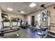 Well-equipped fitness center with treadmills, elliptical trainers, and weight machines at 31225 Claridge Pl, Wesley Chapel, FL 33543