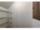 Storage pantry with wire shelving at 31225 Claridge Pl, Wesley Chapel, FL 33543