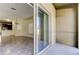 Screened porch with view of living room and backyard at 31225 Claridge Pl, Wesley Chapel, FL 33543