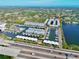 Waterfront townhome community offering boat slips and resort-style amenities at 3132 Nautical S Pl, St Petersburg, FL 33712