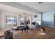 Spacious living area with hardwood floors and water views at 353 144Th Ave, Madeira Beach, FL 33708