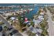 Waterfront home with a private dock, direct access to the canal, and stunning views of the surrounding neighborhood at 505 80Th Ave, St Pete Beach, FL 33706