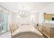Spacious dining area with large table and access to patio at 6101 34Th W St # 29C, Bradenton, FL 34210
