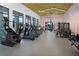 Bright fitness center featuring modern exercise equipment, large windows, and ample space for various workout activities at 664 Allora Ave, Nokomis, FL 34275