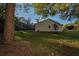 House exterior showcasing the backyard and a large tree at 9800 Mendel Dr, New Port Richey, FL 34654