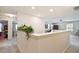 Upstairs hallway with access to bedrooms and bathroom at 10703 Aldo Moro Dr, Wimauma, FL 33598