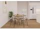 Light and airy dining area, adjacent to kitchen at 13750 Park Blvd # 8, Seminole, FL 33776