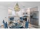 Modern kitchen with stainless steel appliances and granite countertops at 3270 Hibiscus Dr, Hernando Beach, FL 34607
