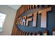 StarFit fitness center logo on a wood wall at 4315 Pullet Ct, Lakewood Ranch, FL 34211