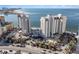 High-rise building with ocean and city views at 440 S Gulfview Blvd # 905, Clearwater Beach, FL 33767