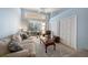 Cozy Gathering room with access to the pool and lanai at 8507 Portage Ave, Tampa, FL 33647