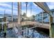 Private boat lift with access to the water at 5218 Beach Se Dr # D, St Petersburg, FL 33705