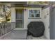 Private patio with grill, perfect for outdoor entertaining at 1638 St Catherine W Dr, Dunedin, FL 34698