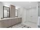 Modern bathroom with double vanity and plenty of storage space at 3401 Bayshore Blvd # 1904, Tampa, FL 33629