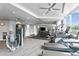 Modern fitness center with cardio and strength training equipment at 3401 Bayshore Blvd # 1904, Tampa, FL 33629