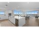 Modern kitchen with large island and high-end appliances at 3401 Bayshore Blvd # 1904, Tampa, FL 33629