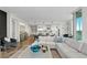Bright and spacious living room with open floor plan at 3401 Bayshore Blvd # 1904, Tampa, FL 33629