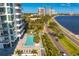 Luxury high-rise condo building with resort-style pool and stunning waterfront views at 3401 Bayshore Blvd # 1904, Tampa, FL 33629