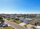 Neighborhood view with houses, roads, and a waterfront at 545 Lillian Dr, Madeira Beach, FL 33708