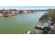 Private boat dock and relaxing waterfront views at 545 Lillian Dr, Madeira Beach, FL 33708