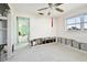 Unfinished bedroom with water damage and exposed framing at 545 Lillian Dr, Madeira Beach, FL 33708
