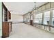 Large living room with water damage, needs renovation at 545 Lillian Dr, Madeira Beach, FL 33708