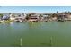 Waterfront homes with private docks and beautiful landscaping at 545 Lillian Dr, Madeira Beach, FL 33708