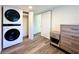 Laundry room with stackable LG washer and dryer at 5626 28Th S Ave, Gulfport, FL 33707