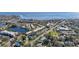 Aerial view showcasing the property and surrounding waterways at 4666 Helena Ne St, St Petersburg, FL 33703