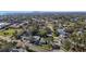 Aerial view showcasing the home's neighborhood and surroundings at 4666 Helena Ne St, St Petersburg, FL 33703