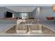 Stainless steel double sink with a modern faucet at 381 Estero Ct, Safety Harbor, FL 34695