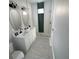 Modern bathroom with double vanity, walk-in shower, and elegant fixtures at 4202 N 15Th St, Tampa, FL 33610