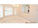 Bright dining area with tile floor and a chandelier at 504 Maple Pointe Dr, Seffner, FL 33584