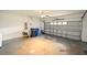 Attached garage with extra storage space at 504 Maple Pointe Dr, Seffner, FL 33584